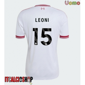 Liverpool Giovanni Leoni #15 Seconda Maglia 2026-27 Manica Corta